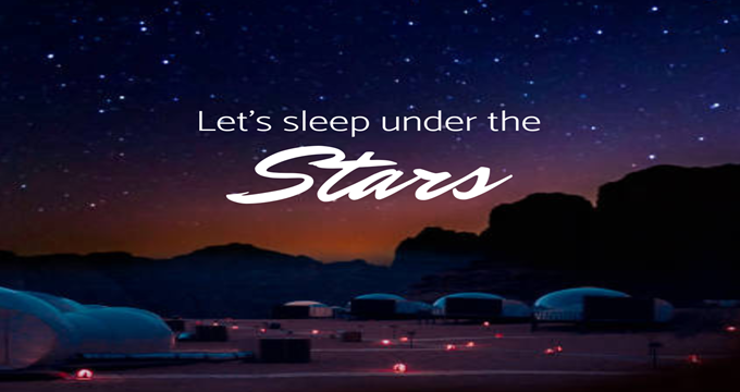 Sleeping Under the Stars in Wadi adi Rum
